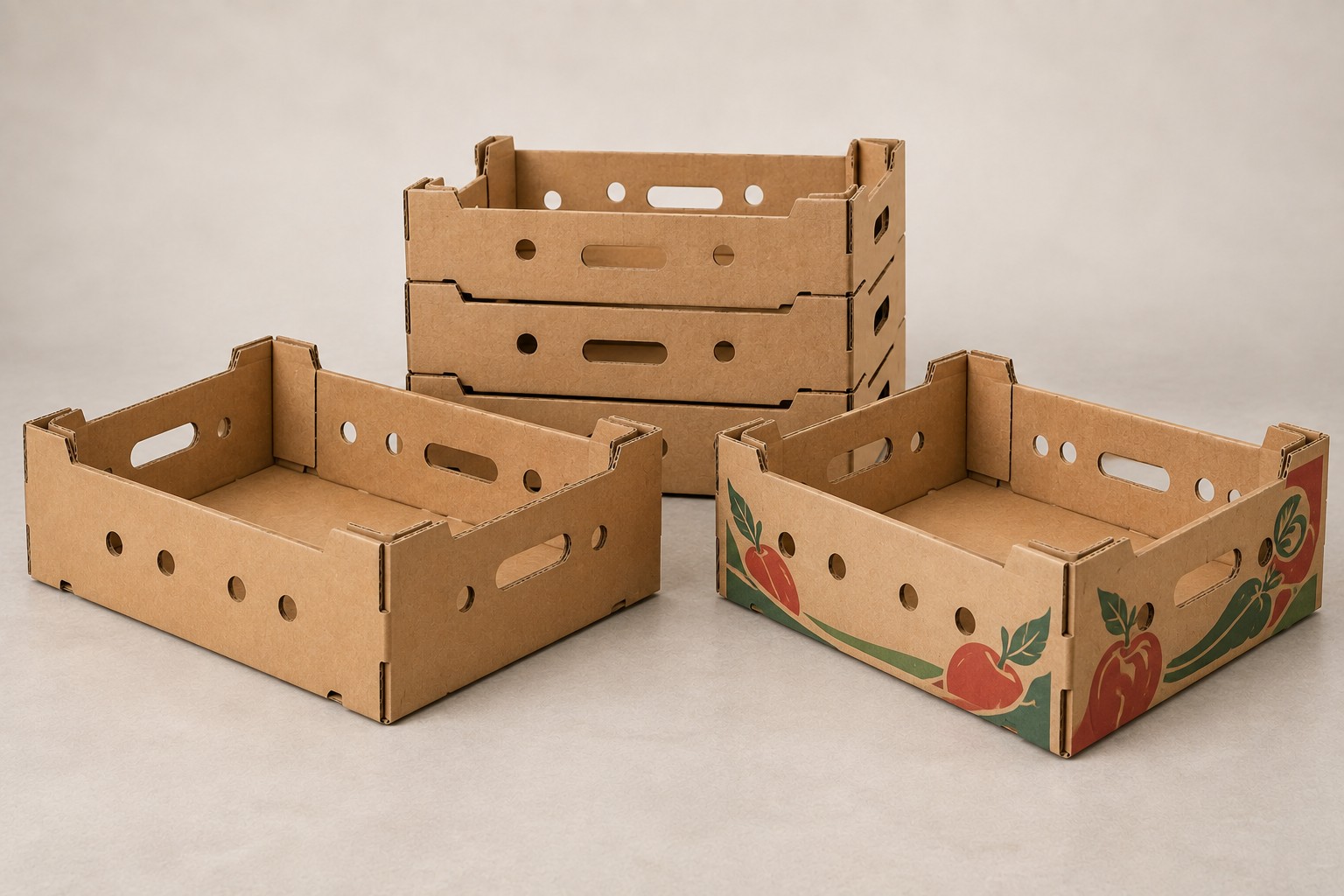 Ventilated Produce Crates